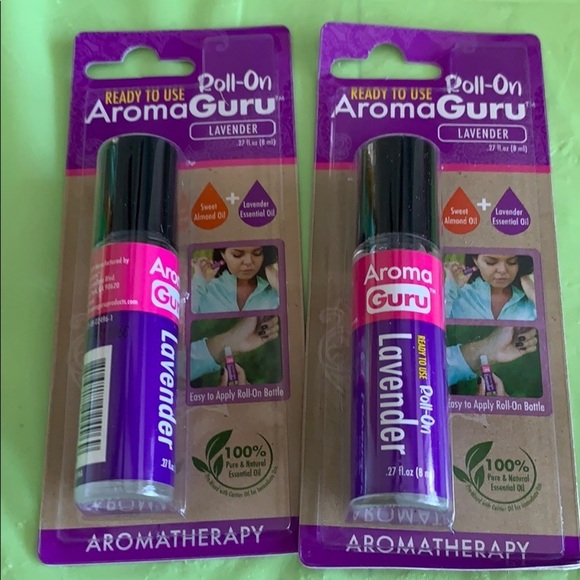 Aroma Home Other - Roll-on lavender essential oil 4 pack set